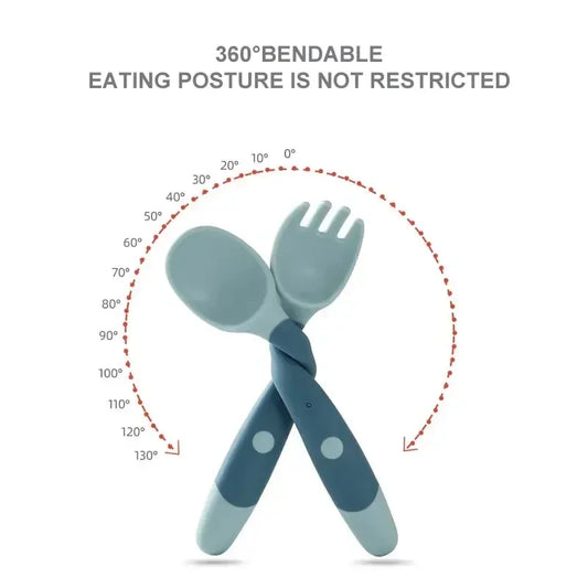 Buigzaam Baby Lepeltje – Veilig Leren Eten zonder Gedoe