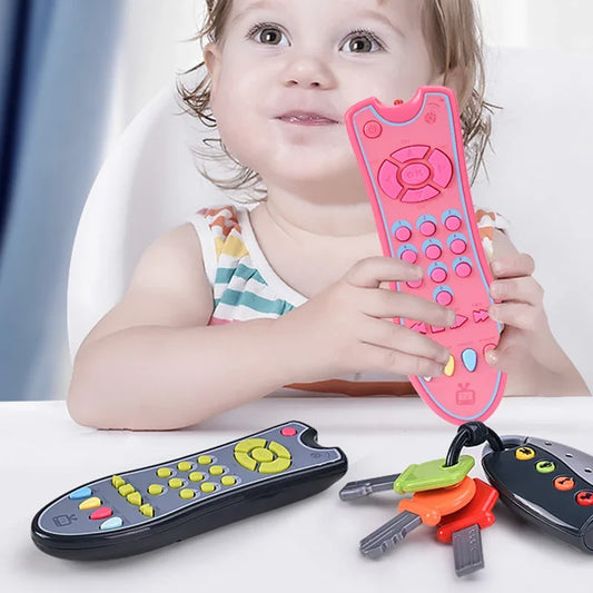 Multi-functioneel Leerzaam Bijtspeeltje Afstandbediening & Autosleutel – Veilig alternatief voor jouw nieuwsgierige baby’s